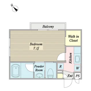 フェリエ・テスタ【2階】の間取り