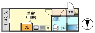 東京都葛飾区西亀有4【マンション】の間取り