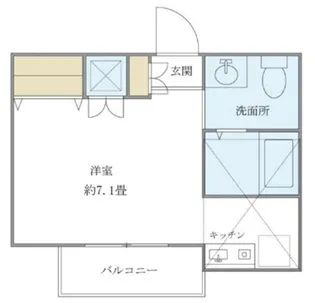 カルム吉祥寺【2階】の間取り