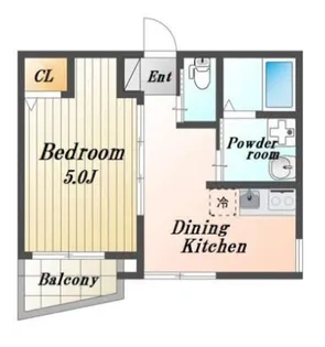 埼玉県ふじみ野市北野2【アパート】の間取り