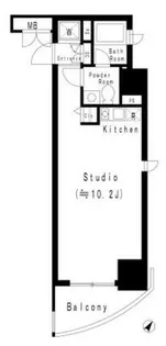 MFPR代々木タワー【7階】の間取り