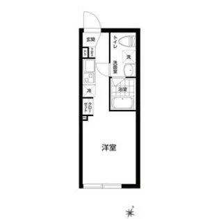 東京都杉並区方南1【マンション】の間取り