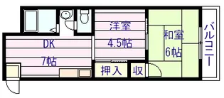 山下マンション【3階】の間取り