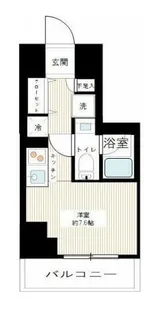 スパシエ横浜アルト【4階】の間取り