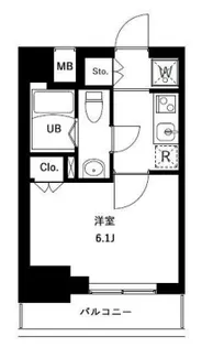 東京都葛飾区宝町1【マンション】の間取り