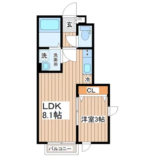【新築】Casa Tela【1階】の間取り