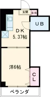 シンフォニックガーデン駅西【2階】の間取り