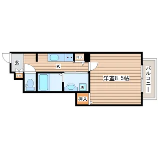 飛鳥【1階】の間取り