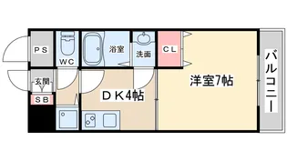 ハイツ新和【8階】の間取り