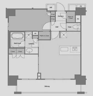 東京都荒川区東日暮里5【マンション】の間取り