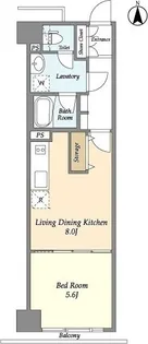 ヒルトップ・スクエアー【3階】の間取り