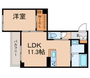 千葉県千葉市花見川区幕張本郷6【マンション】の間取り