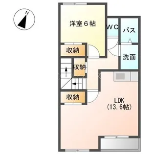 ヒルトップ ネウラ【2階】の間取り
