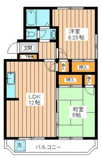 千葉県我孫子市並木5【マンション】の間取り