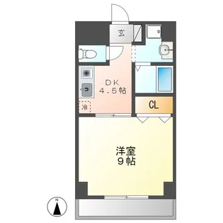ファーリーヒルズ【5階】の間取り