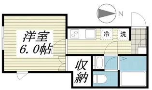 千葉県松戸市大谷口【アパート】の間取り