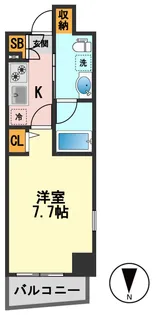 東京都葛飾区亀有1【マンション】の間取り