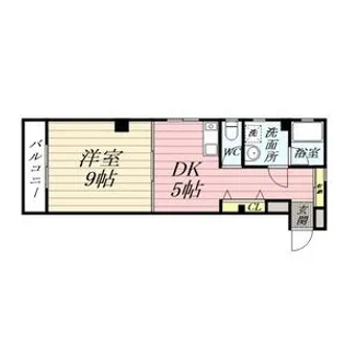 CENTRAL TIME【4階】の間取り