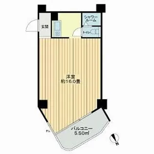 ライオンズマンション油壺【5階】の間取り