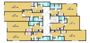 レティーロ【1階】の間取り