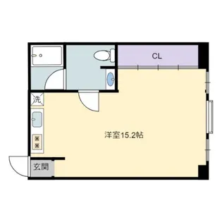 BIANCASA水主町【5階】の間取り