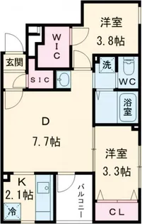 PERSICA NAKANO【5階】の間取り