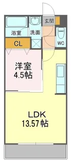 FINE GROWTH【1階】の間取り