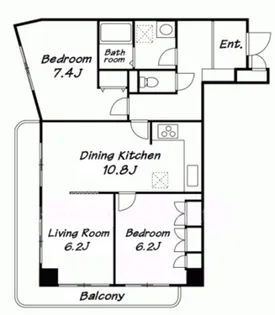 ラスターハウス【3階】の間取り