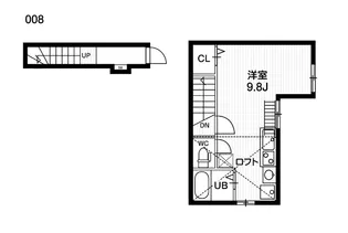リオネス北千住【2階】の間取り