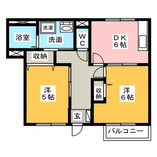 ステージア II【1階】の間取り