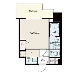 エスリードレジデンス大阪グランノース2【8階】の間取り