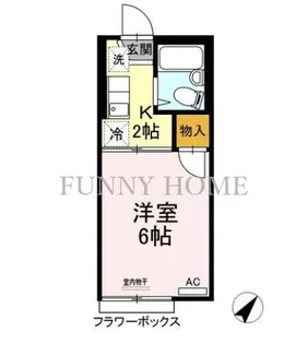 どみいるみずの【2階】の間取り