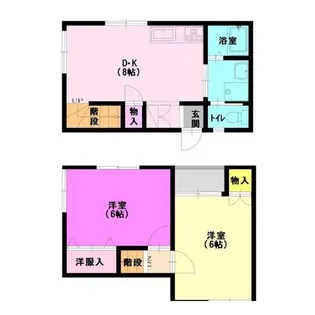 カスケードの間取り