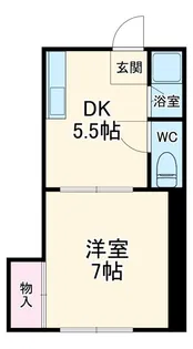 アルス極楽C棟【1階】の間取り