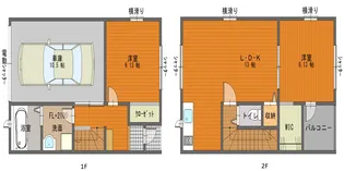 ポルクの間取り