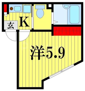 Maison Buddy【2階】の間取り
