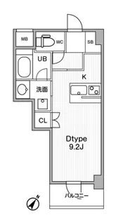 ジェイエムエフレジデンス町田【2階】の間取り