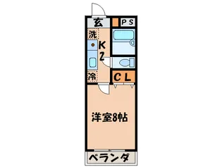 リバーヒルズ【3階】の間取り