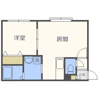 リースペース36【2階】の間取り