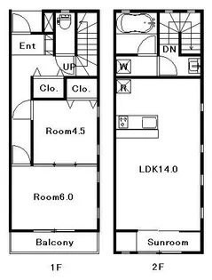 Port VistaII【1階】の間取り