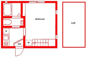 モンステラ鶴ヶ峰【2階】の間取り