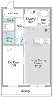 BEREO狛江【2階】の間取り