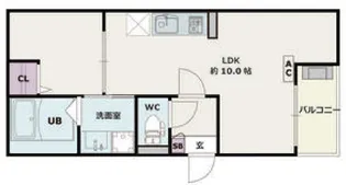 Jack nisshinI【1階】の間取り