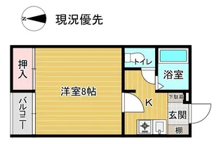 メゾン・ド・ビコ―(ダイヤ113東青田)【2階】の間取り