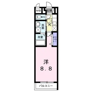 ブレーメンハウス【1階】の間取り