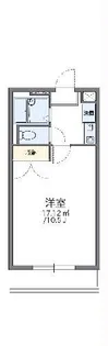 レオパレスヨツヤ【2階】の間取り
