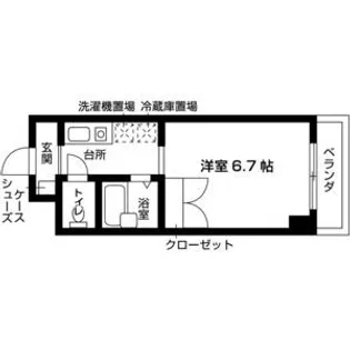 NK守山【3階】の間取り