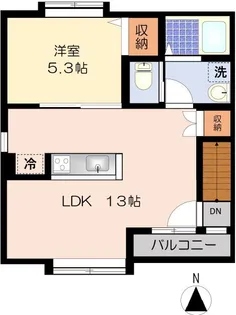 oak【2階】の間取り