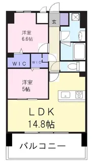 グランプレジール【5階】の間取り
