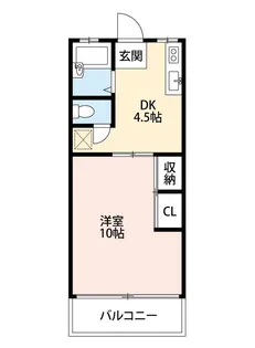 オルテンシア【2階】の間取り